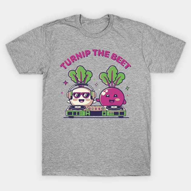 Funny Turnip The Beet Vegetable Farmers Market Local Farm Food T-Shirt T-Shirt by Tons-O-Puns